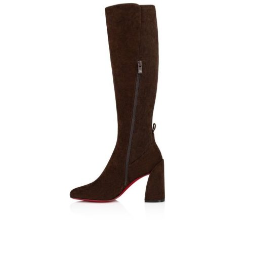 Cheap Christian Louboutin Jane Botta 85 Mm Boots Veau Velours Cosme - Image 2
