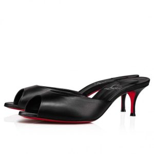Cheap Christian Louboutin Me Dolly 55 Mm Mules Nappa Leather Black
