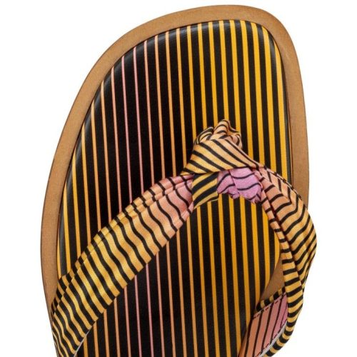 Cheap Christian Louboutin Nilo Du DéSert Mules Aftersun Printed Crepe Satin Multicolor - Image 4