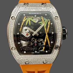Replica Richard Mille RM 026 01 Panda A Luxurious Bamboo Wonderland Diamond And Gold