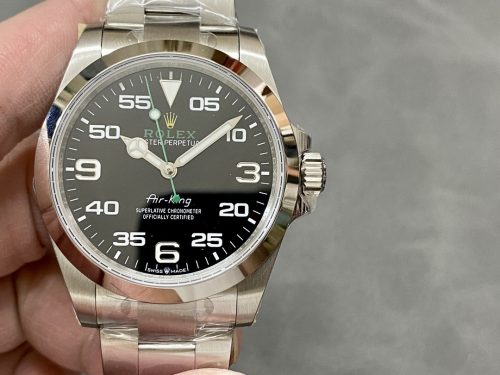 Top Quality Rolex Air King 126900 0001 Oyster Stainless Steel 40mm Mens Replica Watch - Image 7