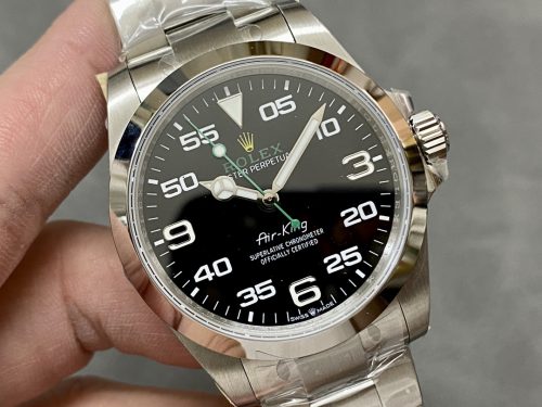 Top Quality Rolex Air King 126900 0001 Oyster Stainless Steel 40mm Mens Replica Watch - Image 6