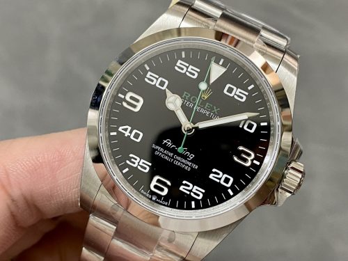 Top Quality Rolex Air King 126900 0001 Oyster Stainless Steel 40mm Mens Replica Watch - Image 5