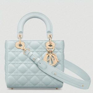 Dior Small Lady Dior My ABCDior Bag Replica in Placid Blue