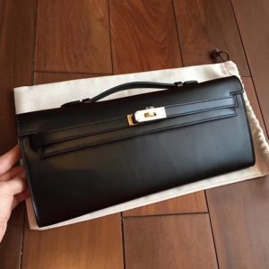 Black Box Replica Hermes Kelly Cut Clutch Classic Design