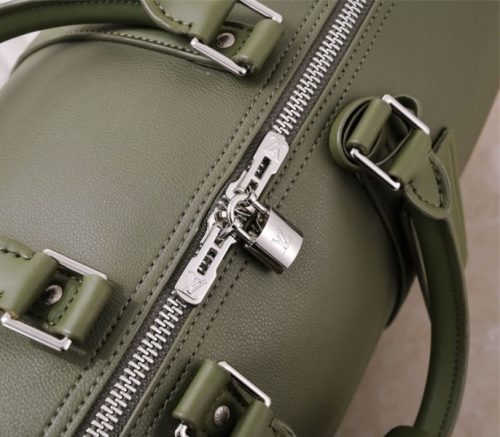 Louis Vuitton Aerogram Keepall Bandouliere 50 Travel Bag In Khaki - Image 7