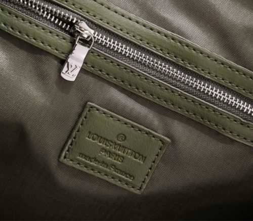 Louis Vuitton Aerogram Keepall Bandouliere 50 Travel Bag In Khaki - Image 6
