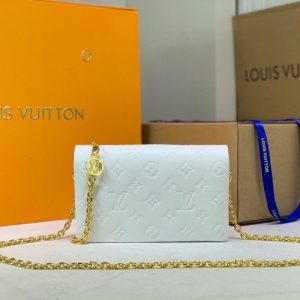 Louis Vuitton Coussin Pochette In Cream