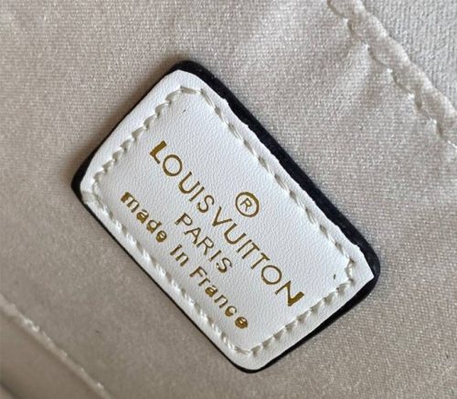Louis Vuitton Dauphine Lugano MM Off Bag In Off-White - Image 7