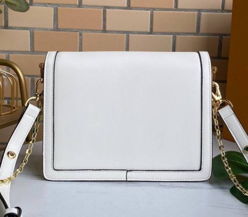 Louis Vuitton Dauphine Lugano MM Off Bag In Off-White - Image 3