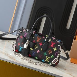 X TM Multicolored Onthego East West Chain In Black