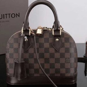 Louis Vuitton Damier Ebene Canvas Alma BB Handbag