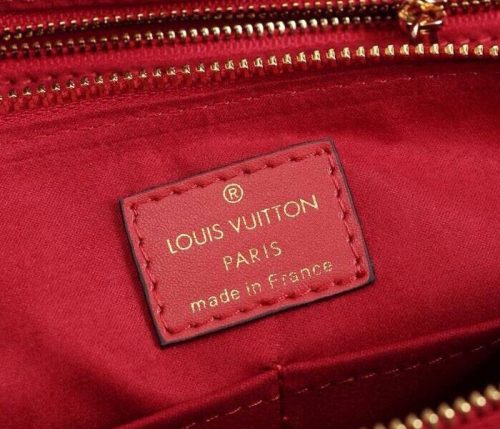 Louis Vuitton Monogram Canvas Soufflot MM Bag In Cerise Red - Image 6