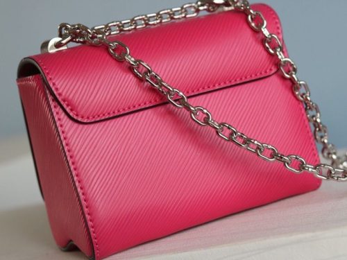Louis Vuitton Epi Leather Twist Mini Bag In Pink - Image 4