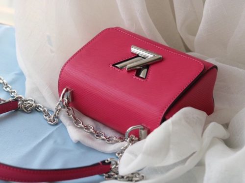 Louis Vuitton Epi Leather Twist Mini Bag In Pink - Image 3