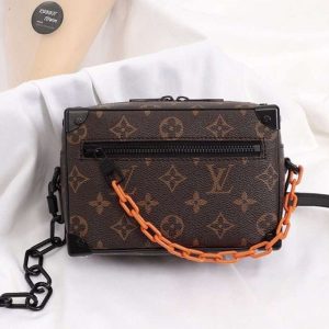 Louis Vuitton Monogram Canvas Mini Soft Trunk Black Bag