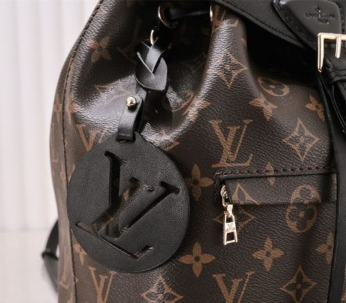 Louis Vuitton Monogram Canvas Montsouris PM Backpack In Black - Image 9