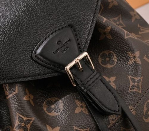 Louis Vuitton Monogram Canvas Montsouris PM Backpack In Black - Image 7