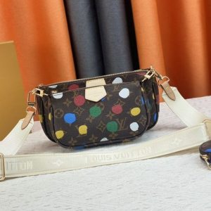 Louis Vuitton X YK Monogram Canvas Multi Pochette Accessoires