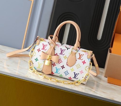 X TM Multicolored Onthego East West Chain In White