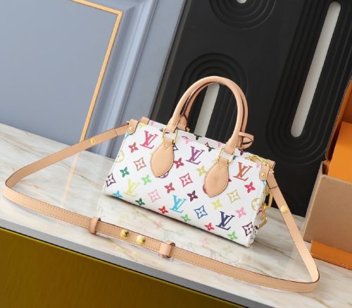 X TM Multicolored Onthego East West Chain In White - Image 2