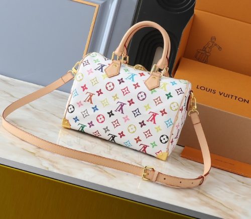X TM Multicolored Speedy Bandouliere 25 In White - Image 2