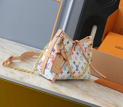X TM Multicolored CarryAll BB In White - Image 4