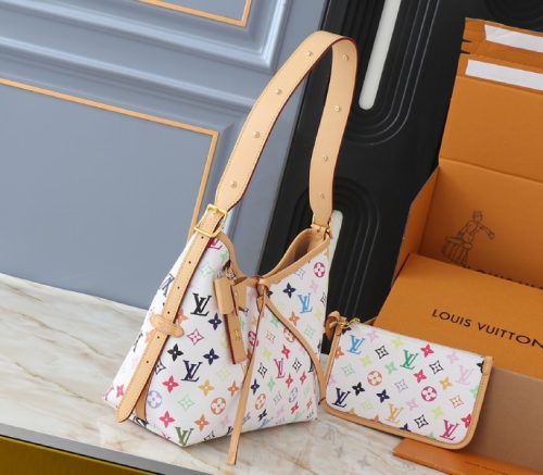 X TM Multicolored CarryAll PM In White - Image 4