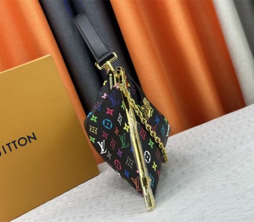 Louis Vuitton X TM Multicolored Lucky Trunk In Black - Image 4