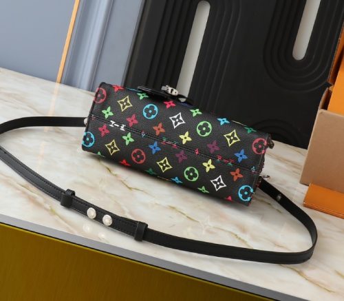 X TM Multicolored Onthego East West Chain In Black - Image 3