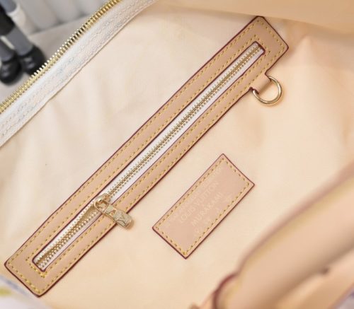X TM Multicolored Keepall Bandouliere 50 In White - Image 6