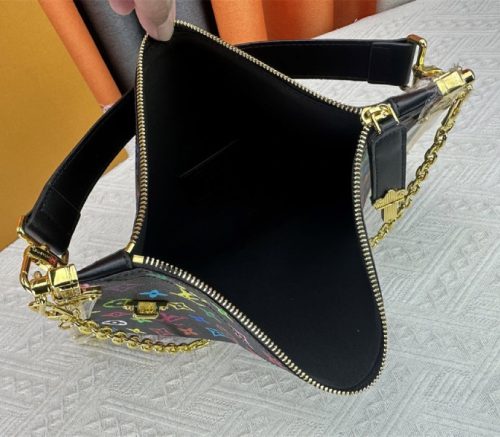 Louis Vuitton X TM Multicolored Lucky Trunk In Black - Image 7
