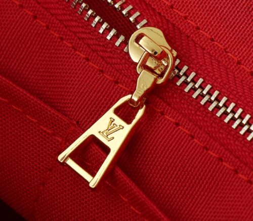 X TM Monogram Canvas Onthego MM With Cherry Blossom - Image 7