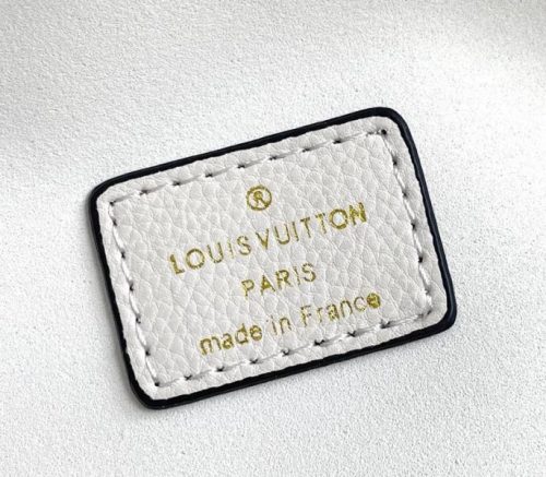 Louis Vuitton Bicolor Monogram Empreinte Vanity PM Bag In Cream And Bois De Rose Pink - Image 8