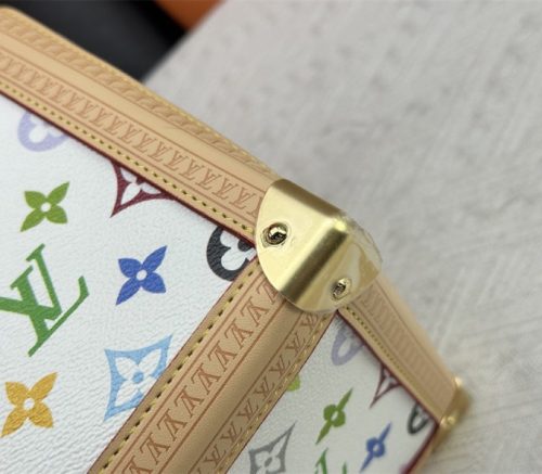 Louis Vuitton X TM Multicolored Onthego MM In White - Image 9